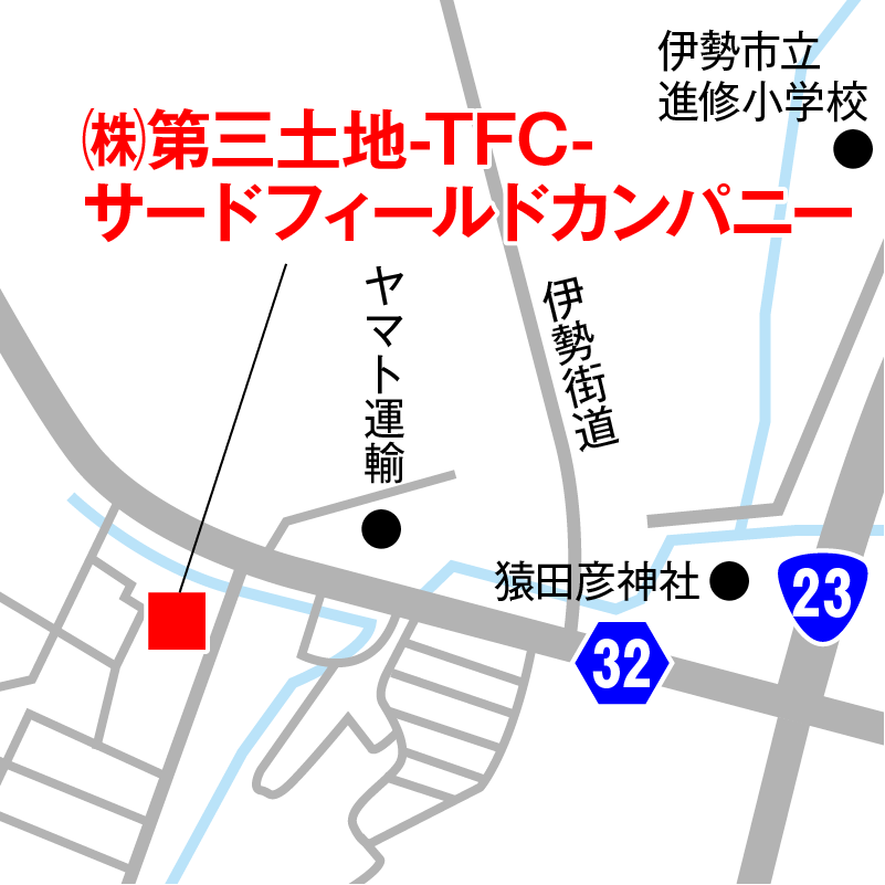 豆腐庵山中の地図